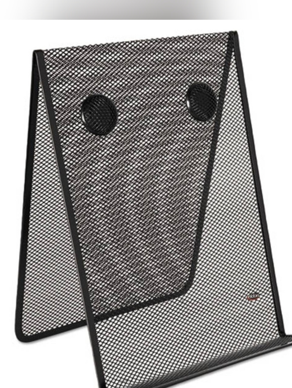 eldon Black Metal Mesh Document Holder With Magnets